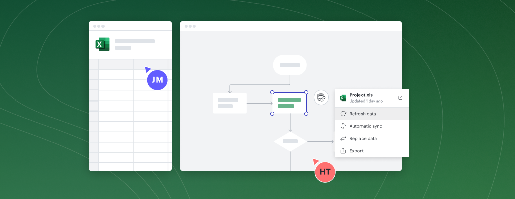 Lucid Microsoft 365 Excel Integration [Beta] - Lucid integration - Import your Excel spreadsheets to work and plan visually