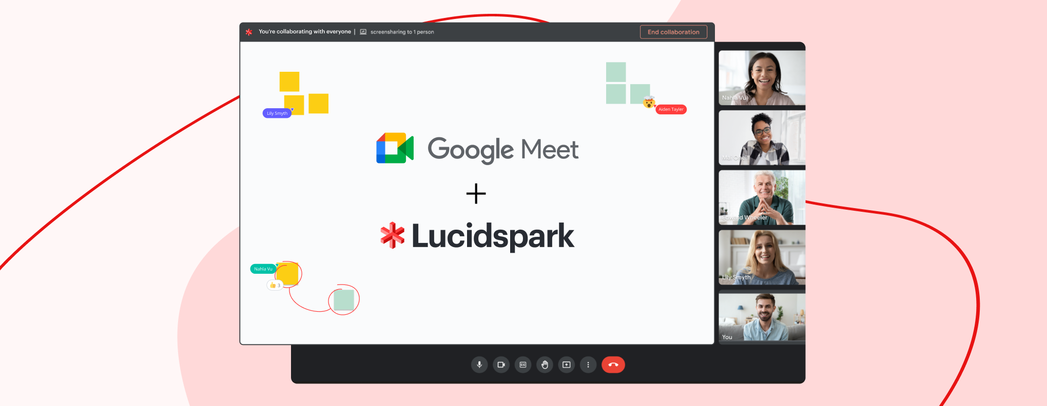 Google Meet - Lucid integration - Boost engagement and collaboration for remote working sessions